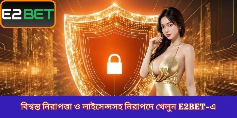 Play safely at E2BET with trusted security and licenses